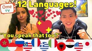 Japanese Polyglot Met His Language SOULMATE! - Omegle