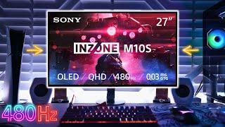 Sony INZONE M10S OLED Unboxing, First Impressions, and 480Hz 1440P Gameplay27-inch W-OLED