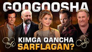 GOOGOOSHA KIMGA QANCHA SARFLAGAN?