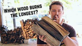 Best Firewood Test: Which of these three woods burns the longest? (Pecan, Red Oak, Post Oak)