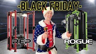 It's Happening  | Rep Fitness Ares 2.0 vs Rogue FM6 Rack Attack | Home Gym Black Friday Deals