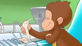 George Visits The Dentist  Curious George | Animal Friends