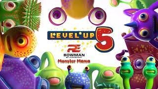 Level Up 5 (Monster Mania) - Video Game Workout For Kids - Exercises For Kids