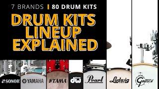 DRUM KITS LINEUP EXPLAINED: 7 Top Brands, 80+ Models Compared!