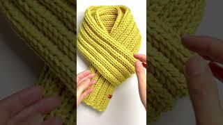 초보자 코바늘 목도리 3종 추천 Recommendations for 3 beginner-friendly crochet scarves #crochet