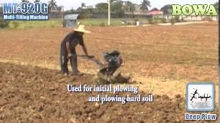 Initial Plowing with BOWA Multi-tilling Machine