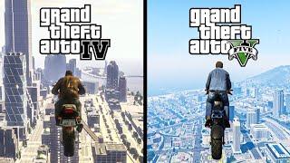 GTA 4 vs. GTA 5 | Ultimate PHYSICS Comparison