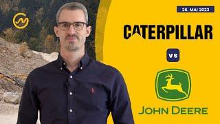 Aktien-Duell: Caterpillar vs. John Deere 2023 // Droht ein Abverkauf?