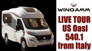 LIVE TOUR of US OASI 540.1 with Wingamm CEO from Italy. Availability, Price, Special Announcements!