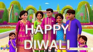 Happy Diwali English | Diwali Song for kids | Indian traditional song