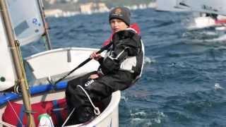 OPTIsailing optimist RUS team-GARDA 2011