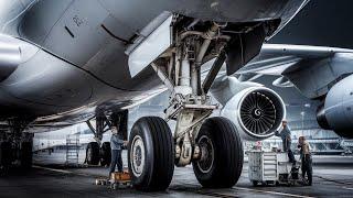 How the Airbus A380's Insane Landing Gear Works