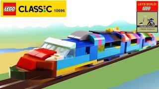 LEGO 10696 Train MOC  Save Money & Space with Lego  Tutorial How to Build LEGO Classic 