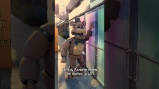 FREDDY FAZBEAR IRL LA (FNAF Movie Live Action Animation)