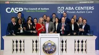 Council of Autism Service Providers (CASP) Rings The Closing Bell®