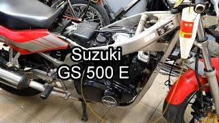 Suzuki GS 500 E  #6 Wymieniam łańcuszek rozrządu oraz kranik, reguluje zawory i zmieniam olej ;)