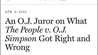 OJ Simpson juror Sheila Woods: Our decision wasn’t based on race (2016)