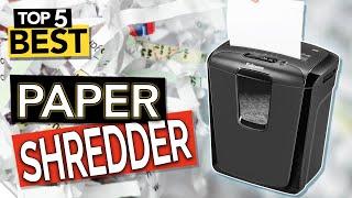  TOP 5: Best Paper Shredders (Budget & Portable)