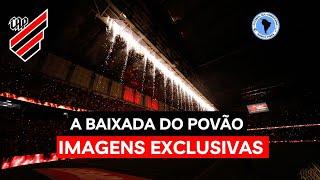 NOVAS IMAGENS TORCIDA DO ATHLETICO PARANAENSE LOTA ARENA DA BAIXADA | HINCHADA DEL PARANAENSE