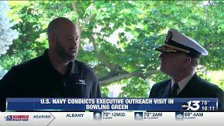 U.S. Navy conducts executive outreach visit in Bowling Green