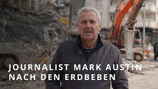 Eine Nachricht von Mark Austin nach den Erbeben in der Türkei und Syrien | ShelterBox Germany
