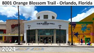 The Florida Mall - 8001 Orange Blossom Trail, Orlando, Florida - Walking / Shopping - July 2024