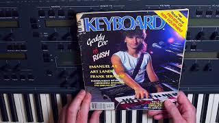 Keyboard Magazine | 3 early 80s issues