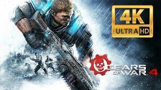 GEARS OF WAR 4 All Cutscenes (4K Game Movie) PC ULTRA 60FPS UltraHD