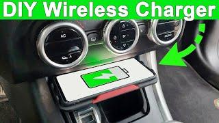 DIY Wireless Charger, Phone Holder, Shelf, Alfa Romeo Giulietta