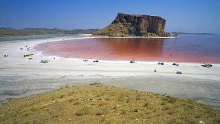 URMIA LAKE IN IRAN TURNS RED BLOOD AUGUST 1, 2016