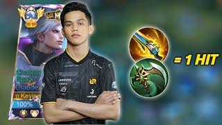 THANK YOU "RRQ SKYLAR" FOR THIS NEW CLAUDE 1 HIT & STRONG BUILD  - Mobile Legends