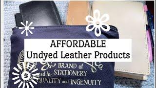 $12 - $37 Affordable BEAUTIFUL Undyed Leather Products | Galen Leather