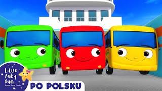 Autobusowa mania! Miks piosenek o autobusach | Piosenki dla dzieci! | Little Baby Bum po polsku