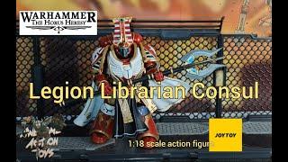 Warhammer The Horus Heresy Thousand Sons Legion Librarian Consul 1:18 scale action figure. Awesome!