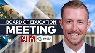 WATCH LIVE | Oklahoma State Board of Education Monthly Meeting