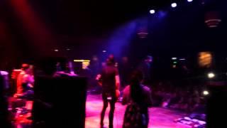 Girl onstage at her 1st concert with Adelitas Way pt 1