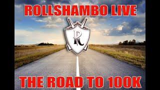 Rollshambo EDC LIVE! The Road To 100k Begins Today