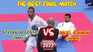 FINAL MATCH | STEVEN DA COSTA VS ABDEL RAHMAN | KUMITE -67Kg | KARATE1 MATOSINHOS 2022