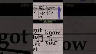 INXS - Motion Graphics Animation - Need you tonight – made for University part 1