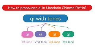 How to pronounce qi(qī,qí,qǐ,qì) in Mandarin Chinese Pinyin?