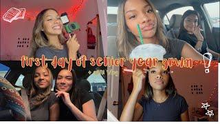 grwm/vlog: first day of senior year