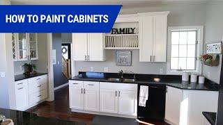 How to Paint Cabinets With a Graco Sprayer