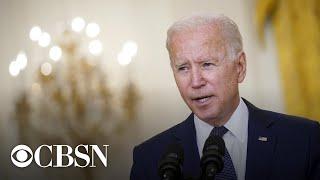 Biden announces COVID vaccine mandates in new plan to battle Delta variant | full video