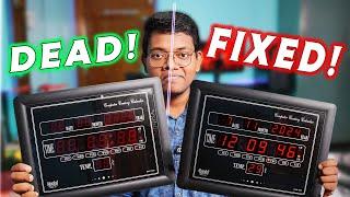 Digital Wall Clock Repair | No Display | Ajanta Digital Clock Repair