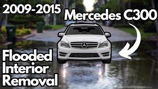 2009-2015 Mercedes-benz C300 Interior Removal (flood car)