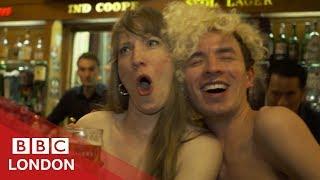 Naked pint: London's nude pub  - BBC London