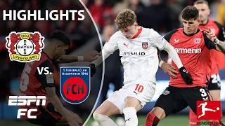  HAT TRICK  Bayer Leverkusen vs. FC Heidenheim | Bundesliga Highlights | ESPN FC