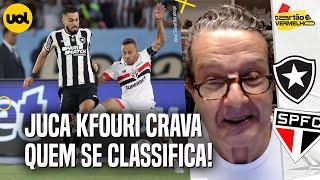 SÃO PAULO OU BOTAFOGO, QUEM SE CLASSIFICA NA LIBERTADORES? JUCA KFOURI, TRAJANO E MATTOS DEBATEM!