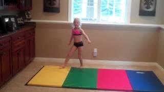 Adrianna and Isabella Crawford 5/17/13 Skills and Tricks Video