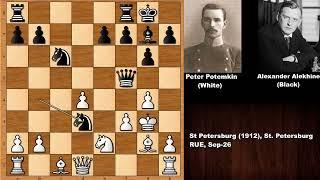 Peter Potemkin vs Alexander Alekhine - St Petersburg (1912)